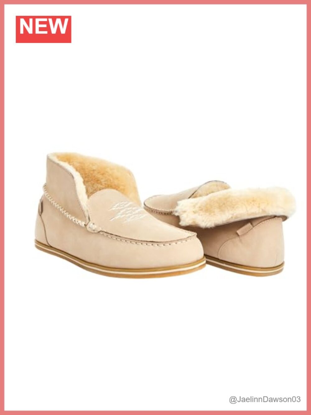 Women's Premium Nubuck Leather Slippers, Shearling Lined Memory Foam,